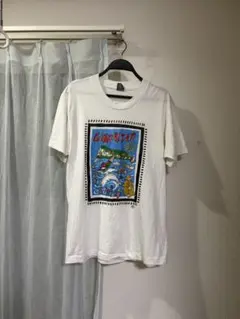 【80s90s】スクリーンスターズ 黒タグ シングルステッチ Tシャツ L 古着