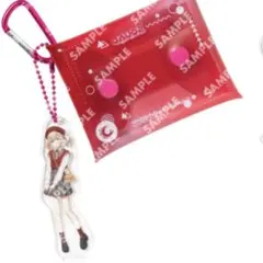 さ*や様 スシロー　プロセカ アクリルスタンド付きマルチポーチ 小豆沢こはね ①