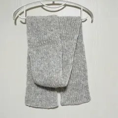 マフラー リブ編み