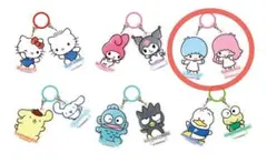 サンリオキャラクターズ　アンブレラチャーム　リトルツインスターズ　キキララ