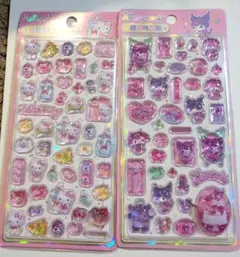 ボンドロ　キティ　クロミ　サンリオシール　海外公式ライセンス品　２個