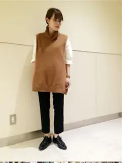 最終値下げ　2月末まで　フレイアイディー　ニットベスト　ブラウスセット