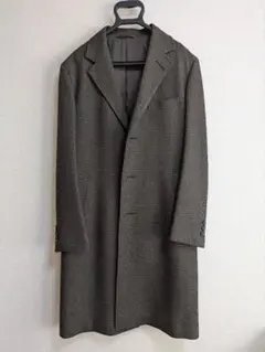 【お出かけ＆通勤通学に！】チェスターコート×ブラウン