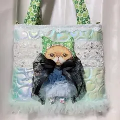 ゆ*ら様 おしゃれクム君トートバッグ　コヤンイサムチョン　新柄フラワーマーケット