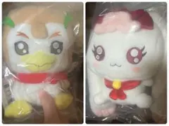 プリキュア一番くじ C賞ふわふわ妖精ぬいぐるみ シロップ＆ミルクセット