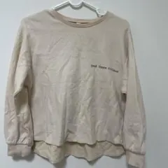 après les cours トレーナー 130 ベージュ