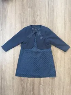 グリーンレーベルリラクシング ワンピース・ボレロ・リボン 110 卒園式入学式