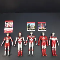 日本製 ウルトラソフビ 80 ユリアン グレート 5体 まとめ売り タグ付
