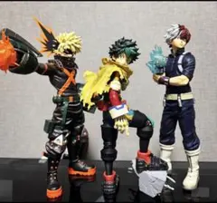 僕のヒーローアカデミア 一番くじ フィギュア 緑谷出久 爆豪克己 轟焦凍 セット