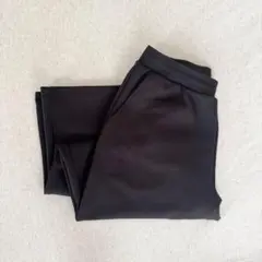 【オレンジ様専用】 UNIQLO ドライスウェット ワイドパンツ ブラック L
