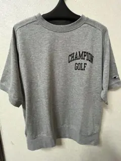 Champion Golf スウェット半袖シャツ グレー Lサイズのサムネイル