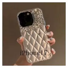 キラキラ ラインストーン iPhone17ケース スマホケース TPU 耐衝撃のサムネイル