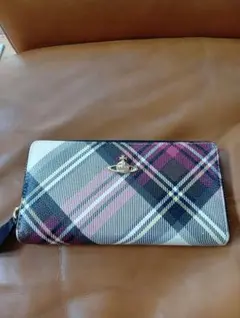 再値下げ！Vivienn Westwood チェック柄 長財布