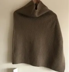 新品タグ付　ジャーナルスタンダード　ウォッシャブルウールネックウォーマー　茶色