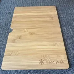 スノーピーク 竹製コースター 非売品 未使用 peak Snow peak (スノーピーク) クッキング用品 ノベルティ品 2枚