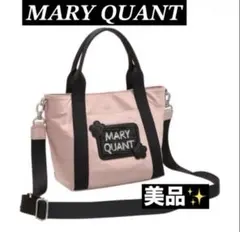 MARY QUANT マリークワント スパンコールロゴ 2way トートバッグのサムネイル