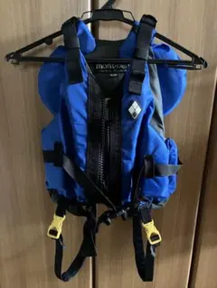 釣具屋閉店処分品 Gamakatsu フィッシングベスト GM-2155 ブルー