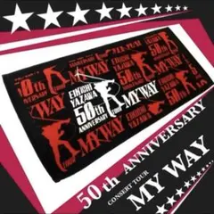 E.YAZAWA 50th Anniversary タオル　2枚組 EIKICHI YAZAWA 50th ANNIVERSARY TOUR「MY WAY」