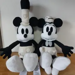 ディズニー　ミッキー　ミニー　ぬいぐるみ