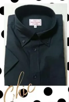 [新品]PRINTSTAR半袖ブロードボタンダウンワイシャツ LLサイズのサムネイル