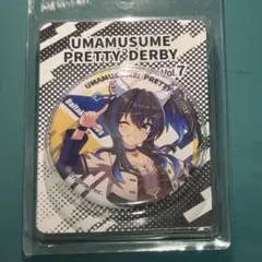 ウマ娘　ブリスター缶バッジ　ダイタクヘリオス　エラー品
