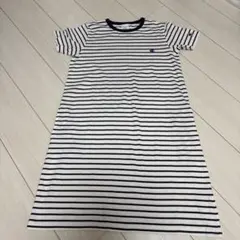 Champion ストライプ 半袖ワンピース 160