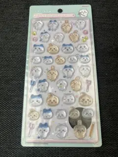 正規品◼️ボンボンドロップシール　ちいかわ　ハチワレ　うさぎ　集合