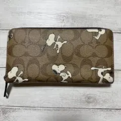 ストロベリーさま専用 スヌーピー COACH 長財布