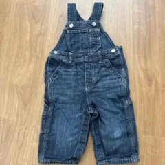 GAP ダークデニム オーバーオール 6-12ヶ月