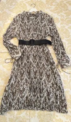 ミラオーウェン mira owen ワンピース ロング 長袖 サイズ1 S〜M