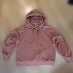 GAP パーカー ドロップショルダー くすみピンクのサムネイル