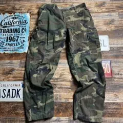 90s 米軍実物 ウッドランドカモ BDU カーゴパンツ ミディアムレギュラー