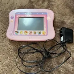 ドリームトイパッド　アダプター付Disney タッチスクリーン 知育玩具 ピンク