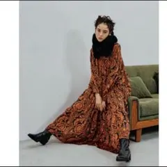 miyako takayama for TADO 総柄 ワンピース インド綿 - メルカリ