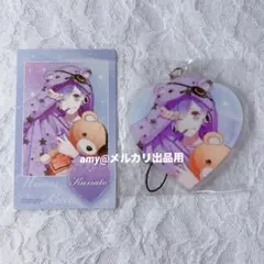 DIABOLIK LOVERS 逆巻カナト アクリルストラップ ポラ風ラメカード