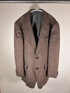 YALE CLUB テーラードジャケット ブラウン系