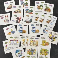 ポケモンパン　デコキャラシール　まとめ売り