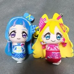 キミとアイドルプリキュア♪おでかけつれてってぬいぐるみ　2種セット　新品