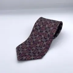 Calvin Klein【CK】ペイズリー×小花ミックス シルク100% 日本製