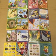 こどもちゃれんじDVD　ほっぷ3月号〜じゃんぷ6月号＋おまけ2枚　計10枚