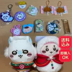 ちいかわエニマイくじ モモンガ・古本屋ぬいぐるみ、ちいかわグッズ詰め合わせ