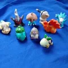 レア 当時物】ポケモン 鉛筆キャップ フィギュア 7体セット えんぴつ