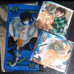 ④ 鬼滅の刃　嘴平伊之助　アートコースター　フルカラーポーチ