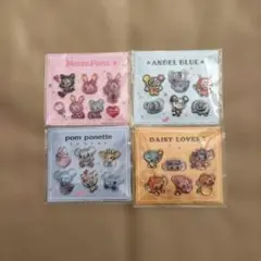 セブンイレブン　ナルミヤキャラクターズ　オリジナルぷっくりシール