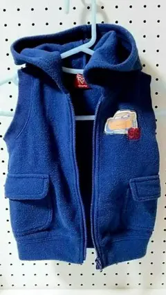 80cm フリース ベスト カーズ ユーズド品