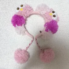 USJ モッピー カチューシャ ポンポン付き ピンク ユニバ