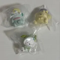 サンリオ キャラもふ ケースマスコット ポチャッコ ポムポムプリン ハンギョドン