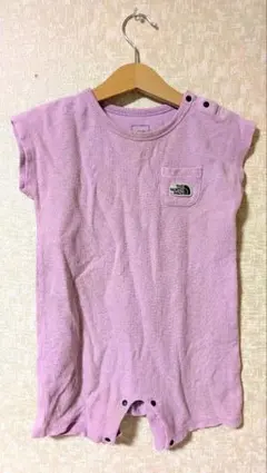 松*下様 THE NORTH FACE パープルロンパース 80