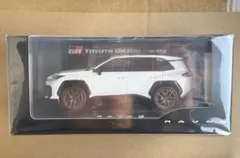 新型RAV4 GR ミニカー カラーサンプル プラチナホワイトパール【非売品