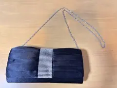 パーティーバッグ　結婚式　セレモニー　ブラック